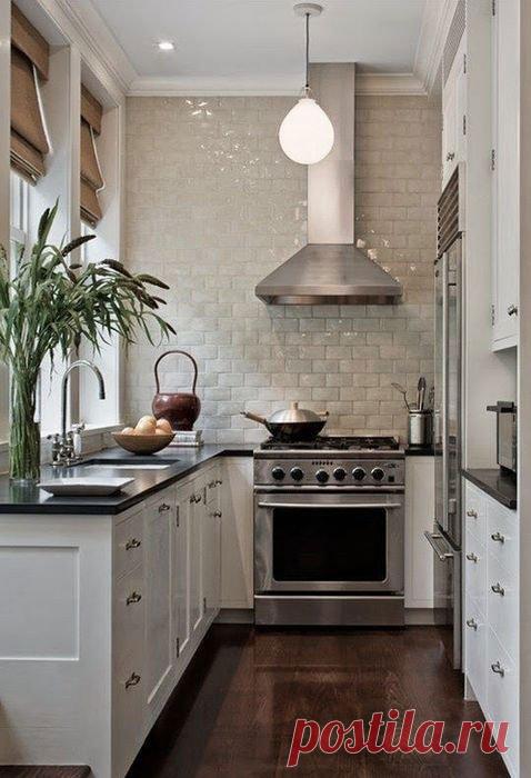 Как зрительно увеличить кухню : Интерьер : Дом : Subscribe.Ru