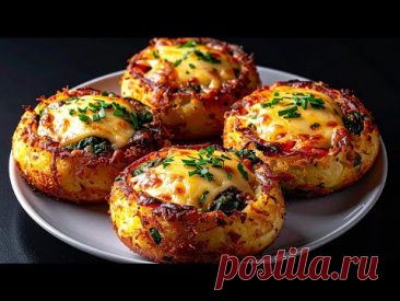 Они такие вкусные, я делаю их как минимум 3 раза в неделю! Простой и быстрый рецепт!