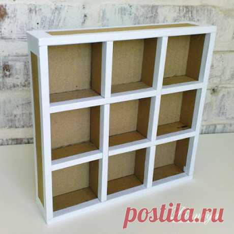 Pioniya-art: МК &quot;Заготовка для Shadowbox&quot; для ЧБ &quot;Волга-скрап&quot;
