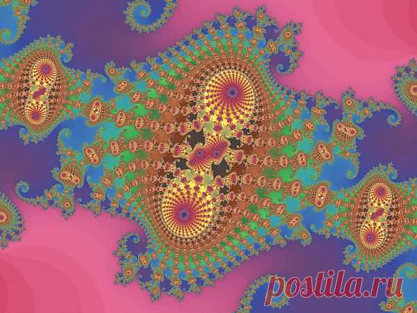 Digital Patterned Fractal  Free Stock Photo HD - Public Domain Pictures