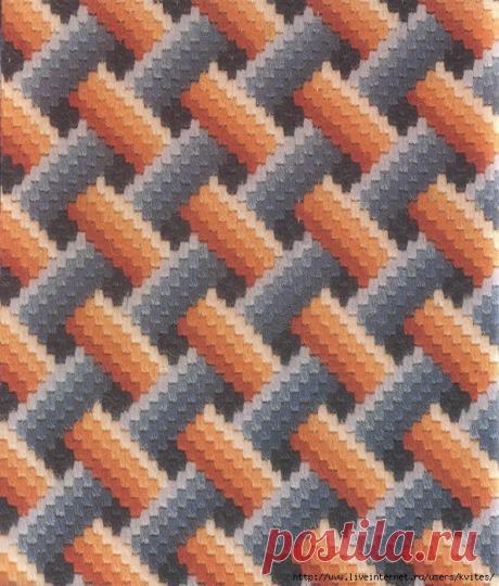 Вышивка барджелло (Bargello) 2