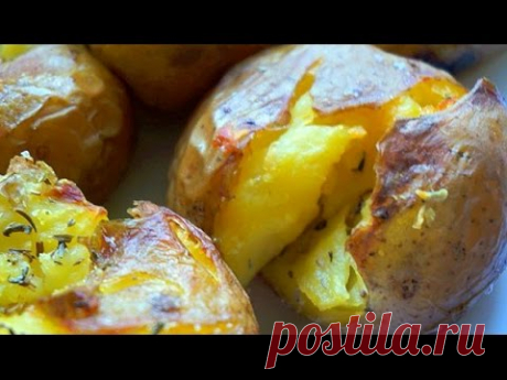 Картофель, запеченный в духовке Рецепт приготовления (Рецепт MasterVkusa)
