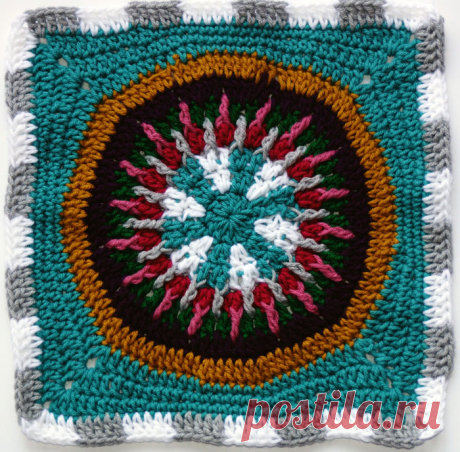 Crochet Poker Chip Blanket Pattern - Crochet Easy Patterns