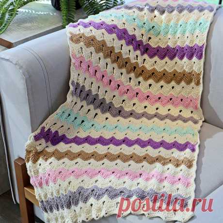 Пледы актуальны и летом! 7 вариантов крючком | Вязание с Paradosik_Handmade | Дзен