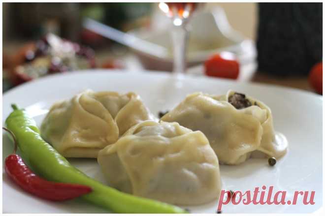 Манты с говядиной... и с секретами : мастер-класс | Четыре вкуса