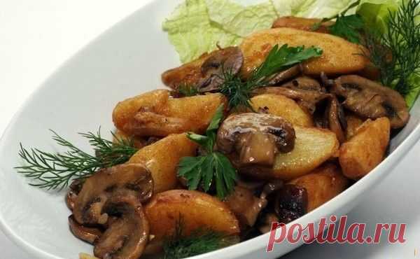 Свинина, тушенная с грибами и картофелем
Мясо с грибами и картошкой — что может быть лучше на ужин?