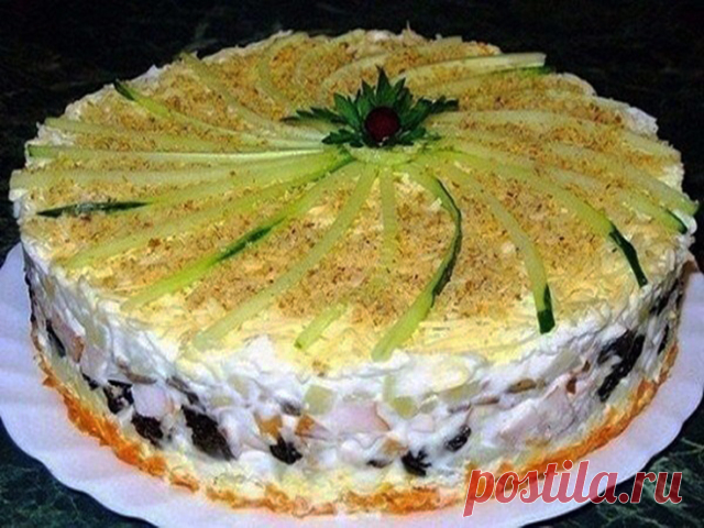 Салат торт № 1 в мире! Салат, который займет главное место на праздничном: рекомендую всем