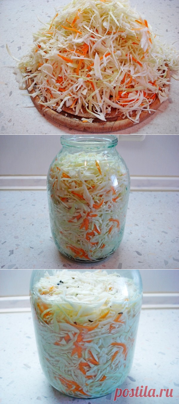 Маринованная капуста в банках "Соломка" и "Пелюстка"