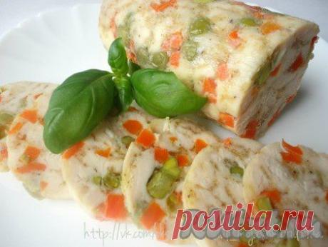 Колбаска куриная с овощами (рецепт с фото) | RUtxt.ru