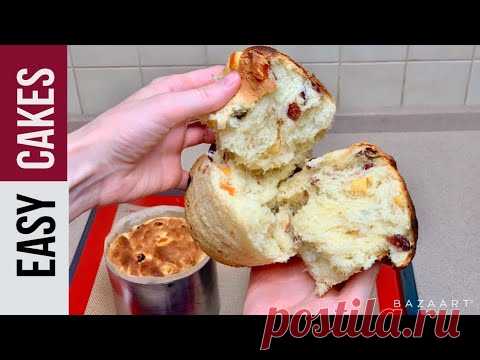 КУЛИЧ С ЦУКАТАМИ, КЛЮКВОЙ И МИНЛАЛЕМ: ОЧЕНЬ ВЕУСНО!!!