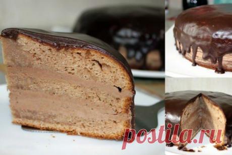 Торт "Прага" ( рецепт из кондитерской книжки 1989 г., с моими небольшими дополнениями)