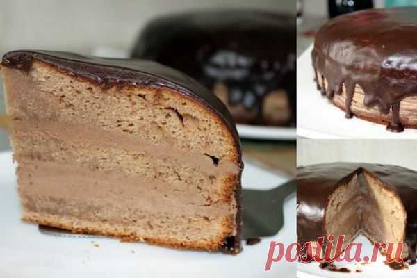 Торт "Прага" ( рецепт из кондитерской книжки 1989 г., с моими небольшими дополнениями)