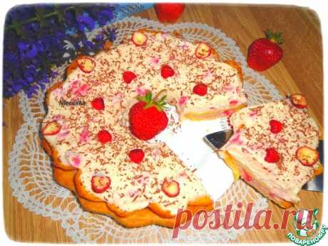 Торт "Дачный заварной" Кулинарный рецепт