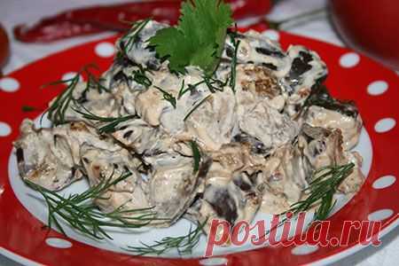 Баклажаны в сметане – изумительно вкусно.