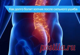 Сколько может болеть ушиб копчика 🔎 - после падения 💊 Долго ли болит копчик после сильного ушиба крестца 🚑 . Сколько времени и длительность болевого синдрома ушиба копчика при падении, особенности в пожилом возрасте.