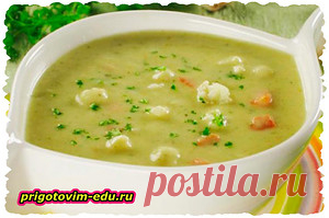 Суп-пюре с сосисками — Кулинарные рецепты