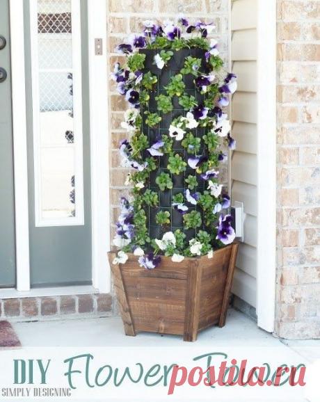 10 идей вертикальных грядок / вертикальные грядки / 7dach.ru