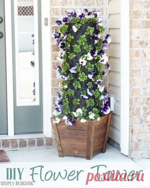 10 идей вертикальных грядок / вертикальные грядки / 7dach.ru