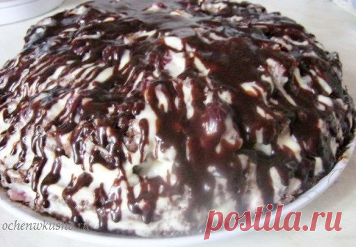 Торт «ПАНЧО» с вишней | ГОТОВИМ ВКУСНО И ПО-ДОМАШНЕМУ