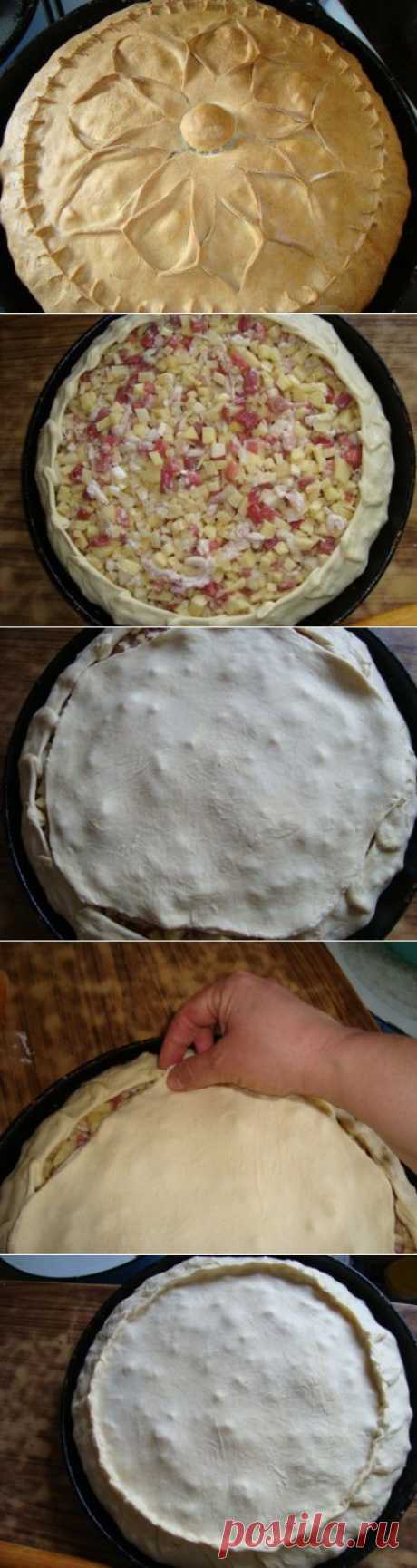 Бэлеш-татарское национальное блюдо.Вкуснятина!!
