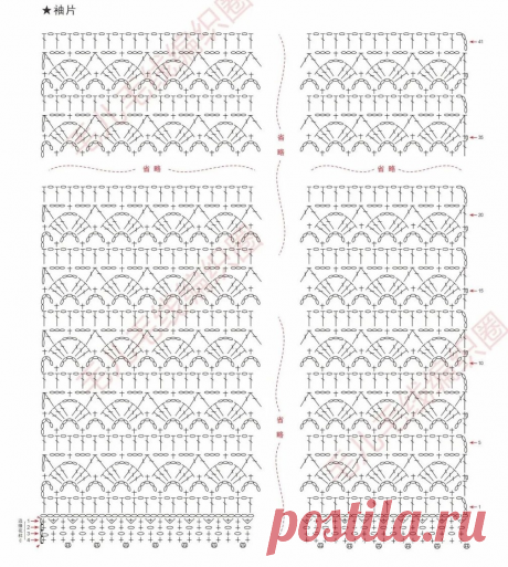 14 пуловеров крючком со схемами, которые согреют, украсят, вдохновят | Вязание крючком | Дзен