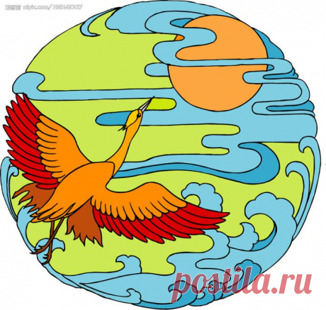 Шаблоны для росписи в китайском стиле.