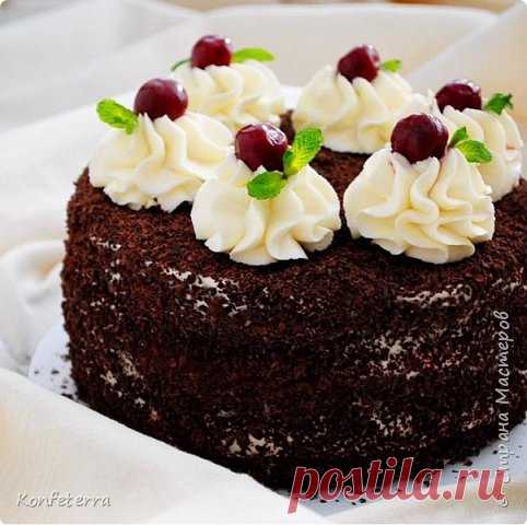 Торт «Пьяная вишня»
