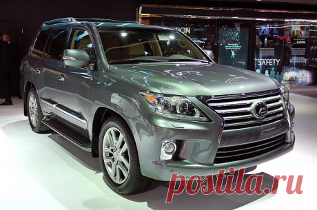 Детройт 2012: Lexus поставил под нож LX 570 на 2013–год