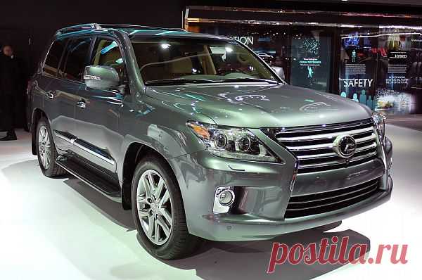 Детройт 2012: Lexus поставил под нож LX 570 на 2013–год
