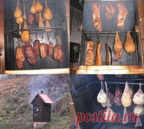 Самодельная коптильня холодного копчения