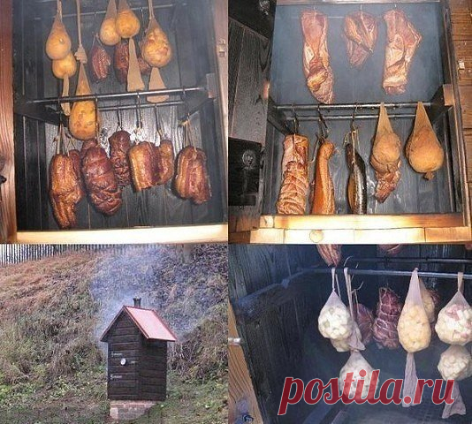 Самодельная коптильня холодного копчения