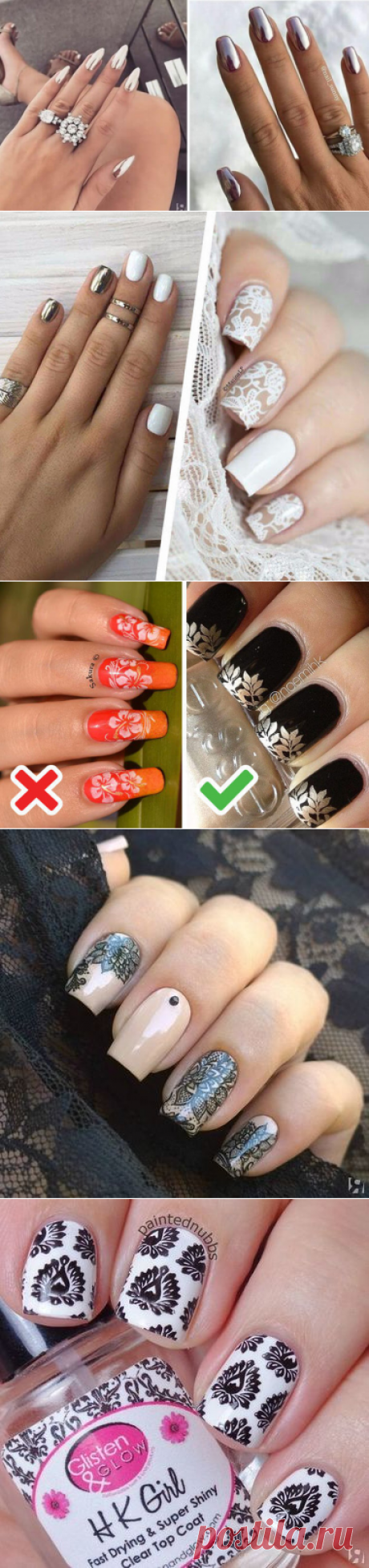 Быстрый маникюр со стемпингом и втиркой: узнайте, что подходит вам | Чаровница и проказница