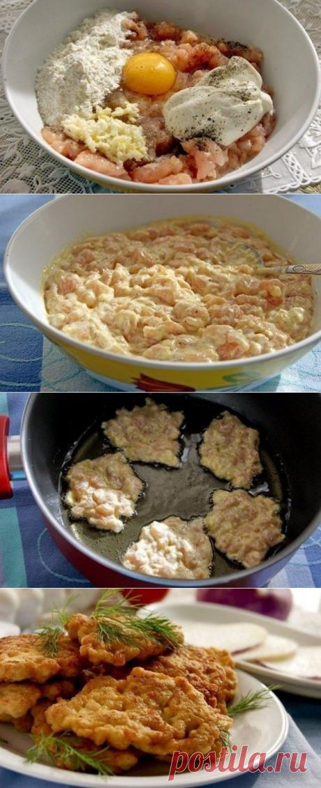 Как приготовить куриные растрепки - рецепт, ингридиенты и фотографии