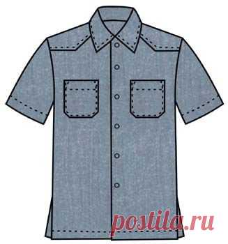 Выкройки мужской одежды - Бесплатные выкройки для шитья одежды. Porrivan