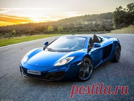 McLaren MP4-12C Spider / Только машины
