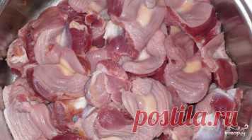 Куриные желудки в мультиварке - пошаговый рецепт с фото на Повар.ру