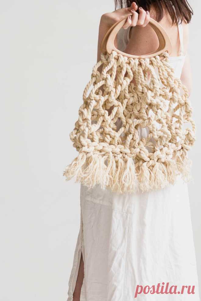 Авоська на море (DIY)