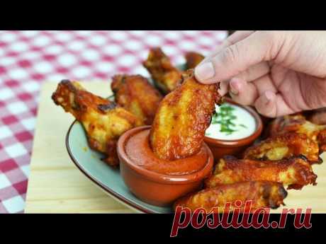 Buffalo Chicken Wings - Baked Buffalo Hot Wings Recipe Learn how to make Buffalo chicken wings at home. These oven-baked hot wings are finger-licking good!

▼ INGREDIENTS LIST:

- 1 kg (35 oz) of chicken wings
- 90 g (3.1 oz) of butter
- 150 g (5.3 oz) of tomato ketchup
- 150 g (5.3 oz) of mild hot sauce
- 1