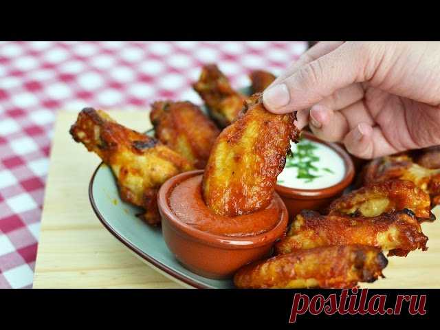 Buffalo Chicken Wings - Baked Buffalo Hot Wings Recipe Learn how to make Buffalo chicken wings at home. These oven-baked hot wings are finger-licking good!

▼ INGREDIENTS LIST:

- 1 kg (35 oz) of chicken wings
- 90 g (3.1 oz) of butter
- 150 g (5.3 oz) of tomato ketchup
- 150 g (5.3 oz) of mild hot sauce
- 1