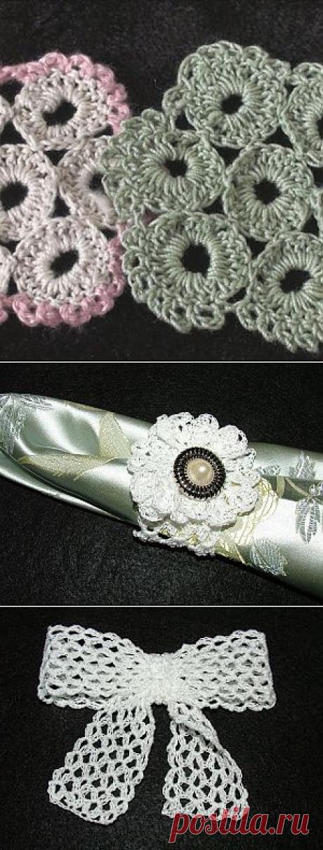Цветы крючком - простая схема с пояснениями | Ladies venue