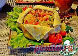 Рис с овощами и креветками - кулинарный рецепт