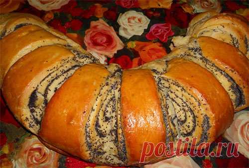 Маковый рогалик — Сад Заготовка