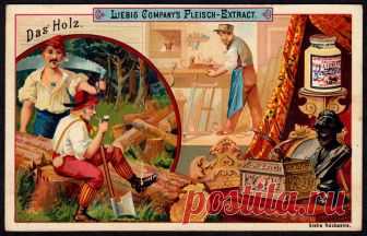 Liebig Tradecard S277 - Wood Liebig's extract of meat 