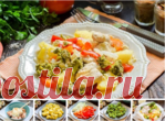 Запекаем курицу с брокколи и картошкой в рукаве