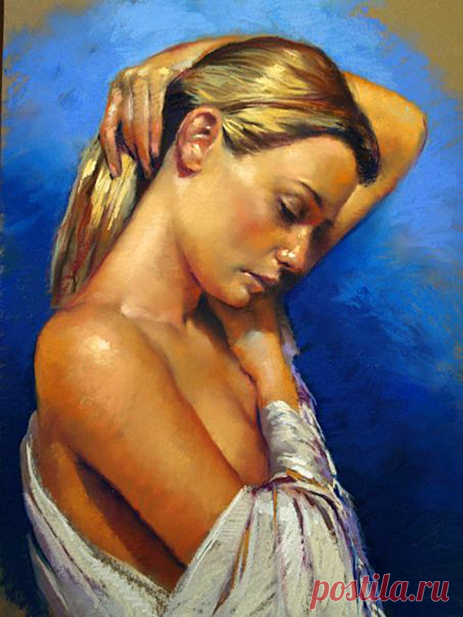 Колыбельная...Испанский художник German Aracil