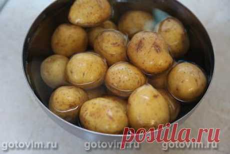 Мелкий картофель в кожуре, обжаренный в чесночном масле с розмарином. Рецепт с фото / Готовим.РУ