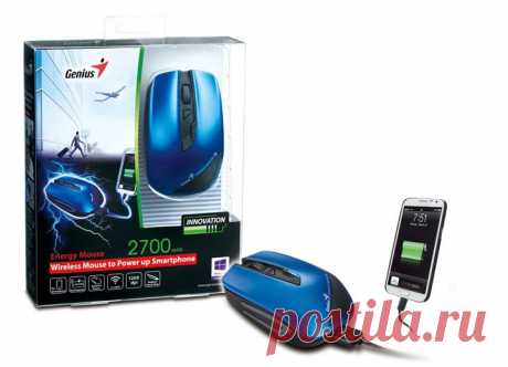 Мышь Genius Energy Mouse обзавелась хвостом.