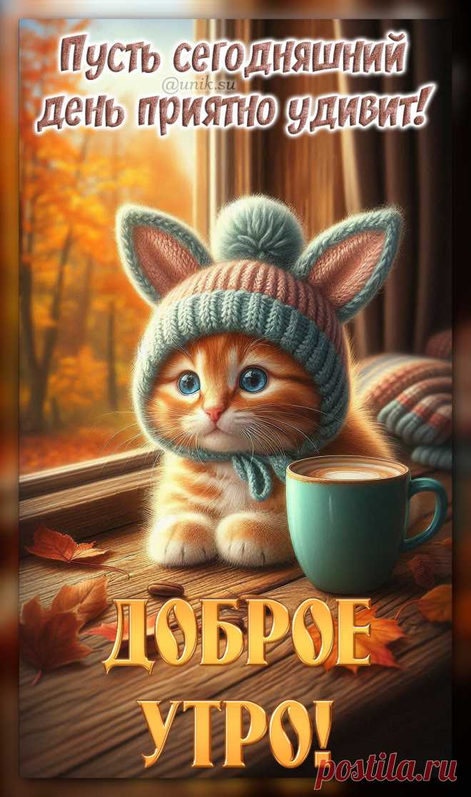 позитивные открытки с пожеланием доброго утра