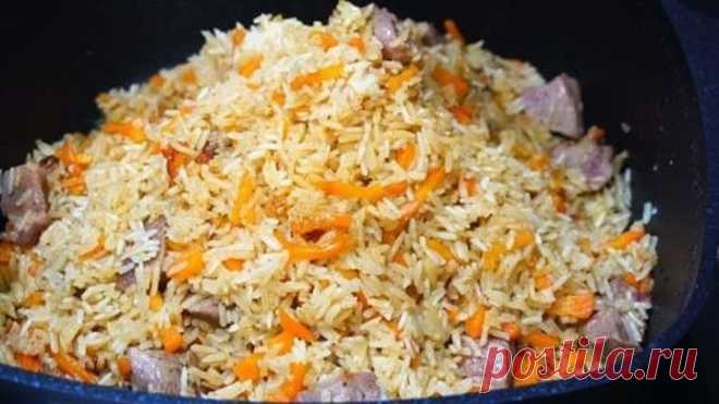 Рис с мясом. Это всегда беспроигрышный обед или ужин!