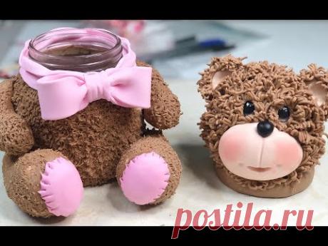 Frasco de oso 🐻 de porcelana fria multiusos - YouTube